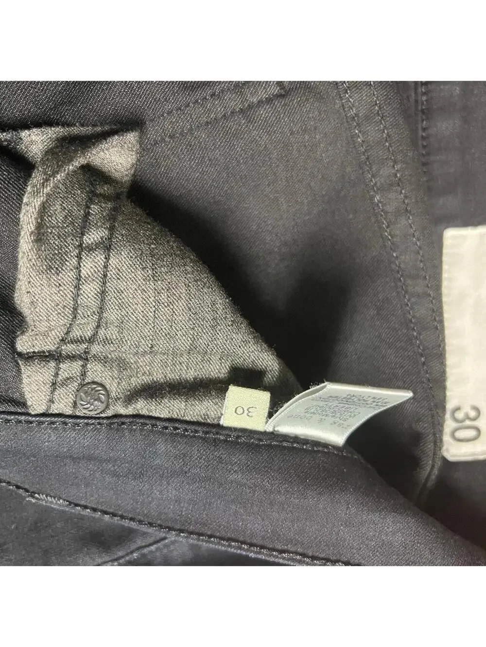 rag & bone Black Capri Jeans 30 Skinny